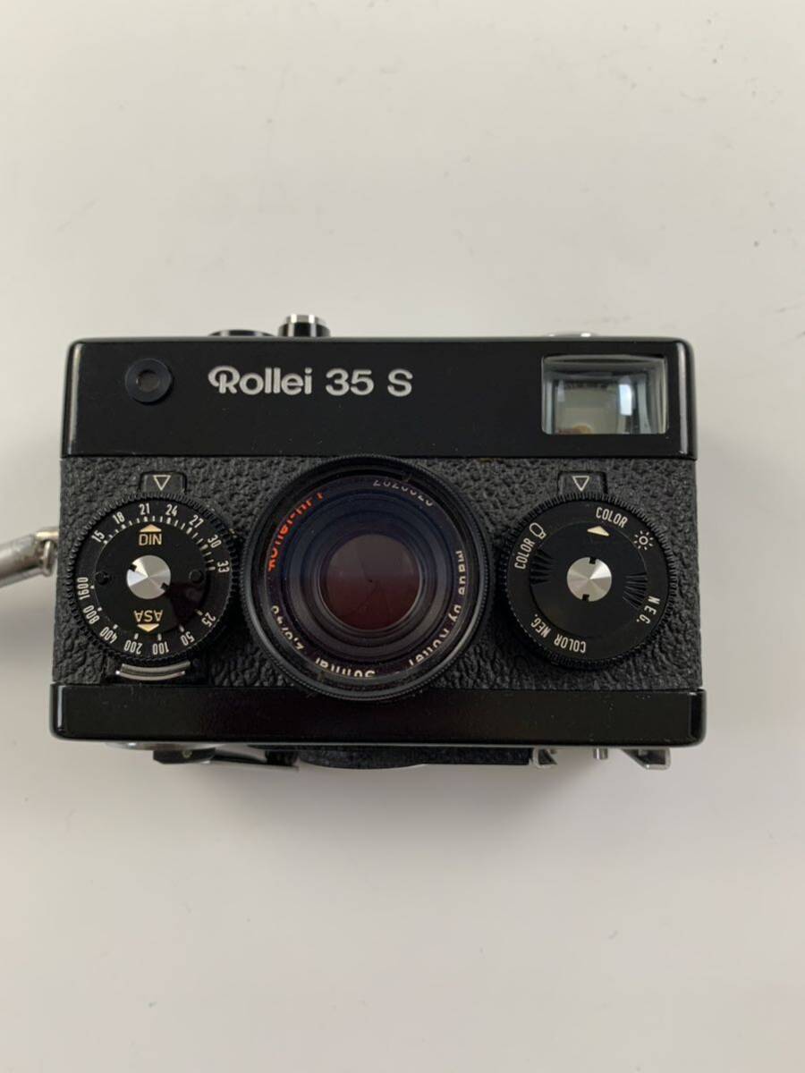 1000円~■★動作未確認★ローライ Rollei 35S コンパクトフィルムカメラ Sonnar 2.8/40★okoy2626694-160★t9063_画像2