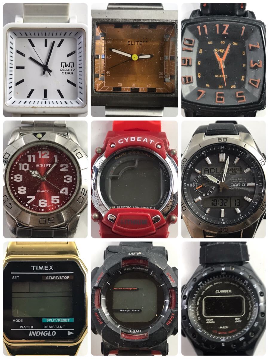 1000円〜●★稼働未確認★ 腕時計 セイコー ALBA TIMEX カシオ クロイゼ Q&Q 総重量 4.22kg 大量 まとめ ★okoy2595336-274★op3632の画像6