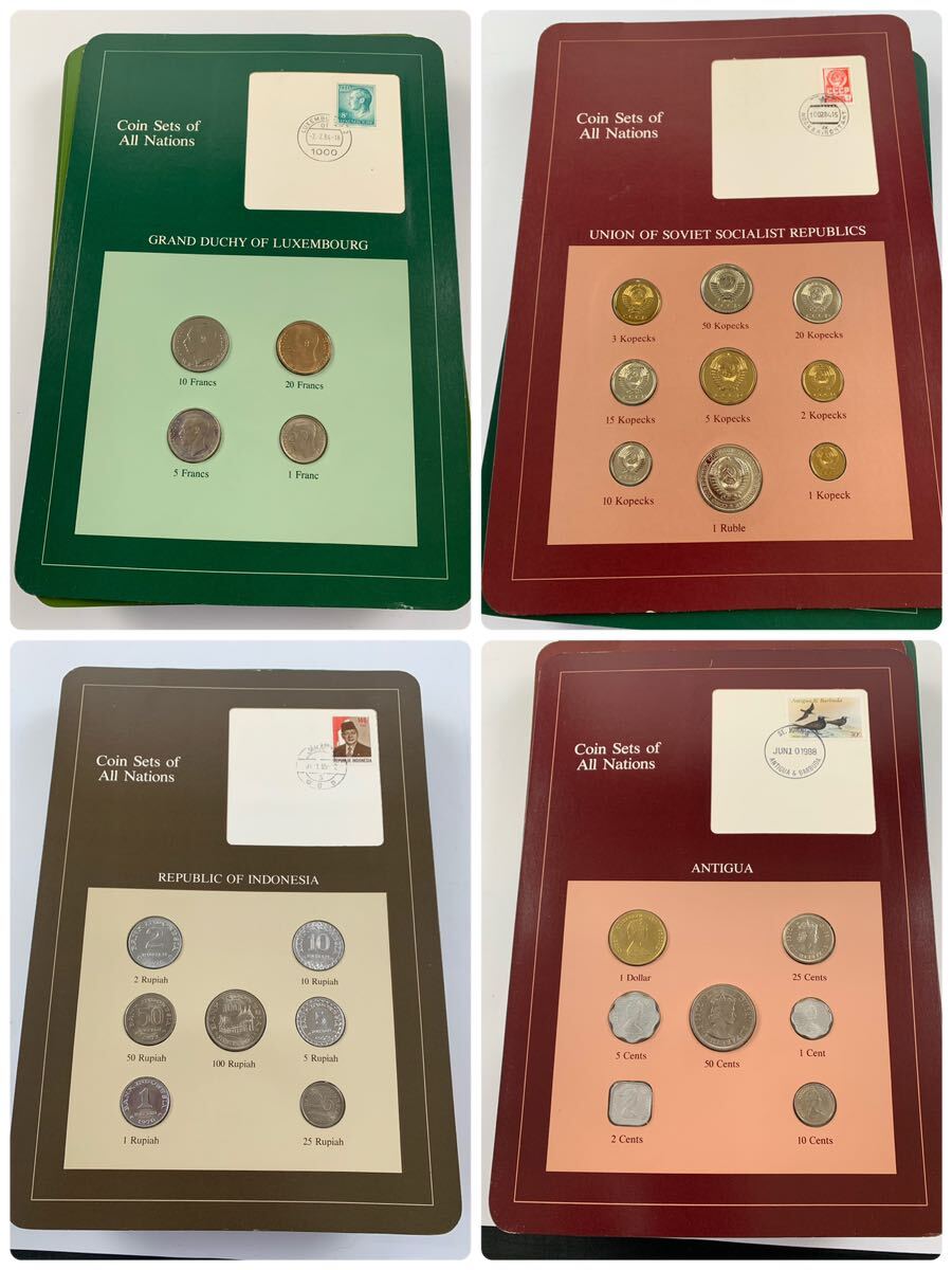 1000円~●★世界のコイン★Coin Sets of All Nations ジャマイカ デンマーク 香港 韓国 まとめ コレクション★okoy2613050-203★ot5527の画像2