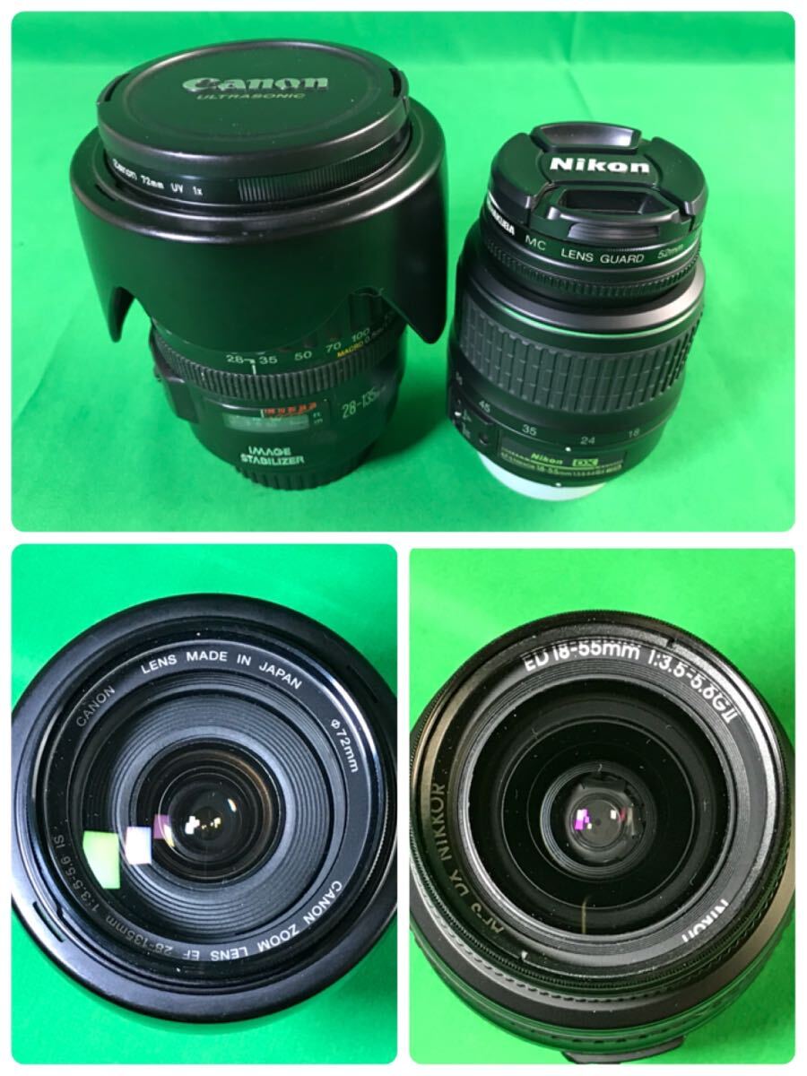 1,000円売切■ 動作未確認 Canon EOS 30D Nikon D40 S600 Panasonic DMC-FX70 OLYMPUS μ-ZOOM130 レンズ おまとめ okoy-2596465-6★N1234の画像7