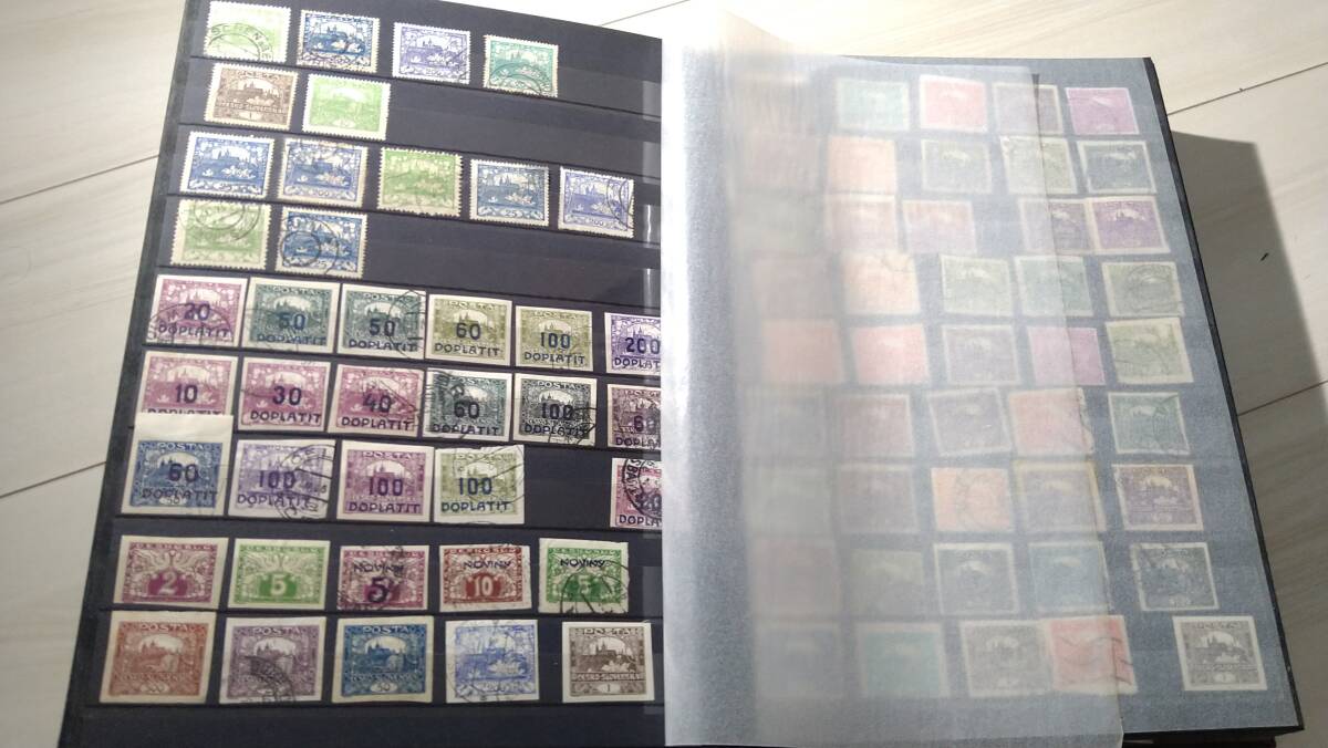  Czech s donkey Kia. stamp 1880 sheets about foreign stamp unused / used . mixing . summarize Rod book 1 pcs. one part . attaching 