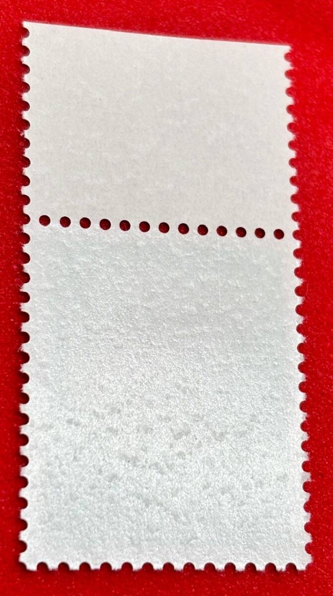 新動植物国宝図案切手 1967年シリーズ【金魚】7円 耳紙付き 未使用 NH美品 まとめてお取引可の画像3