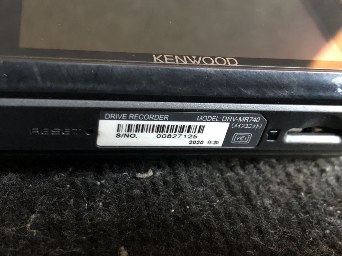 KENWOOD ケンウッド DRV-MR740 ドライブレコーダー ドラレコ 前後カメラ セット の画像6
