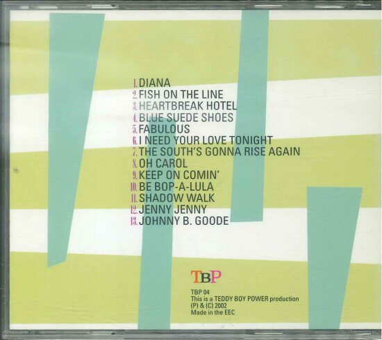 ★ネオロカ CD「フライング・ソーサーズ FLYING SAUCERS DIANA」2002年 ロックン・ロール・クラシックス カバー集の画像2