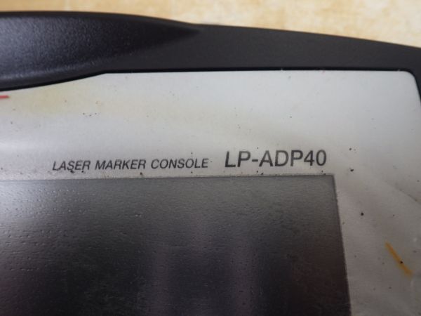 さy3081◆パナソニック Panasonic LP-ADP40 レーザーマーカー用 レーザーマーカーコンソール 中古_画像6