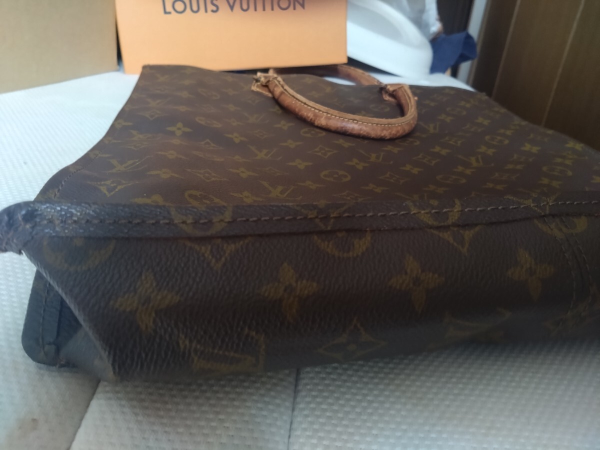 LOUIS VUITTON モノグラム サックプラ ジャンクの画像5