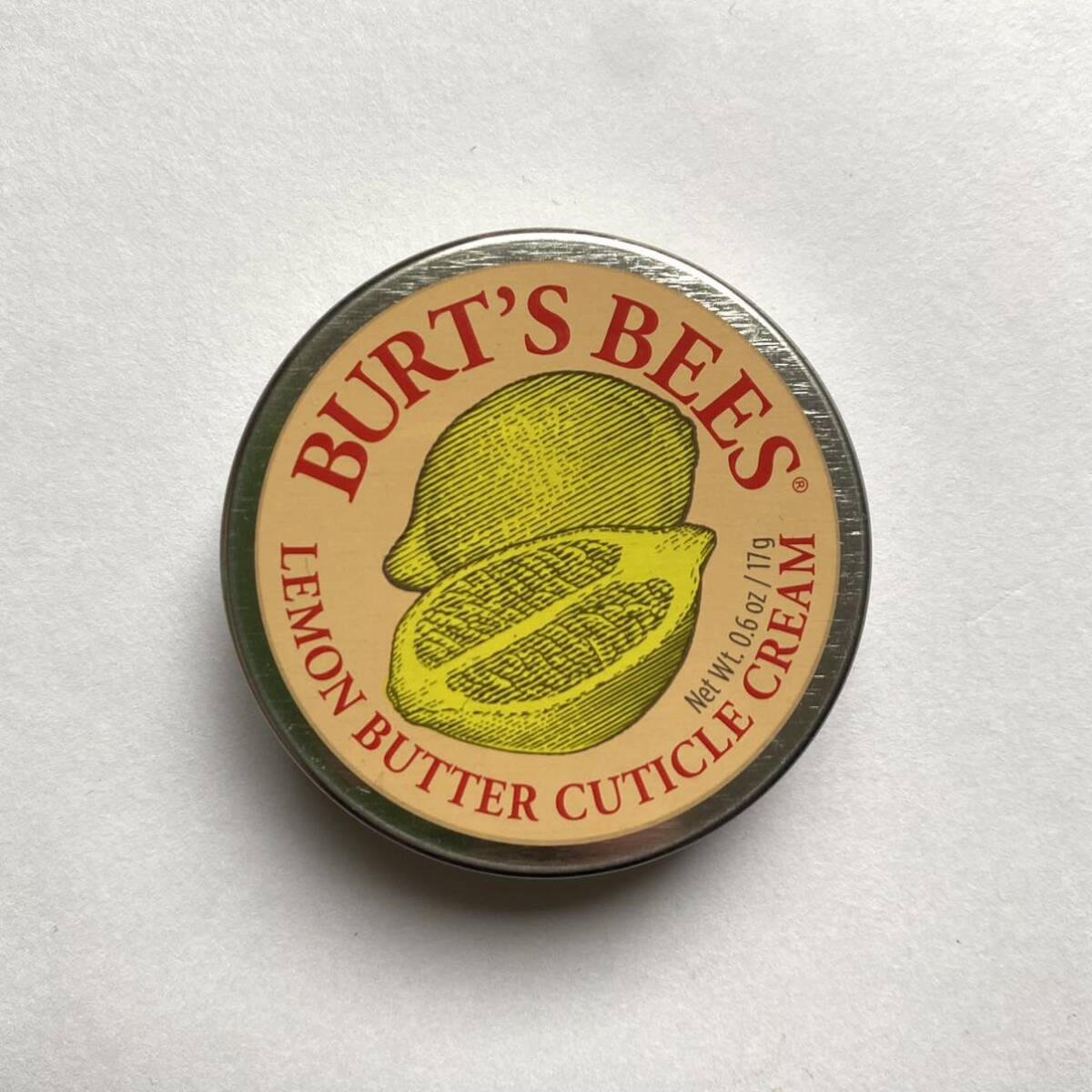 Burt's Bees キューティクルクリーム レモンバター ネイル オイル パーツビーズ　キューティクルオイル_画像1