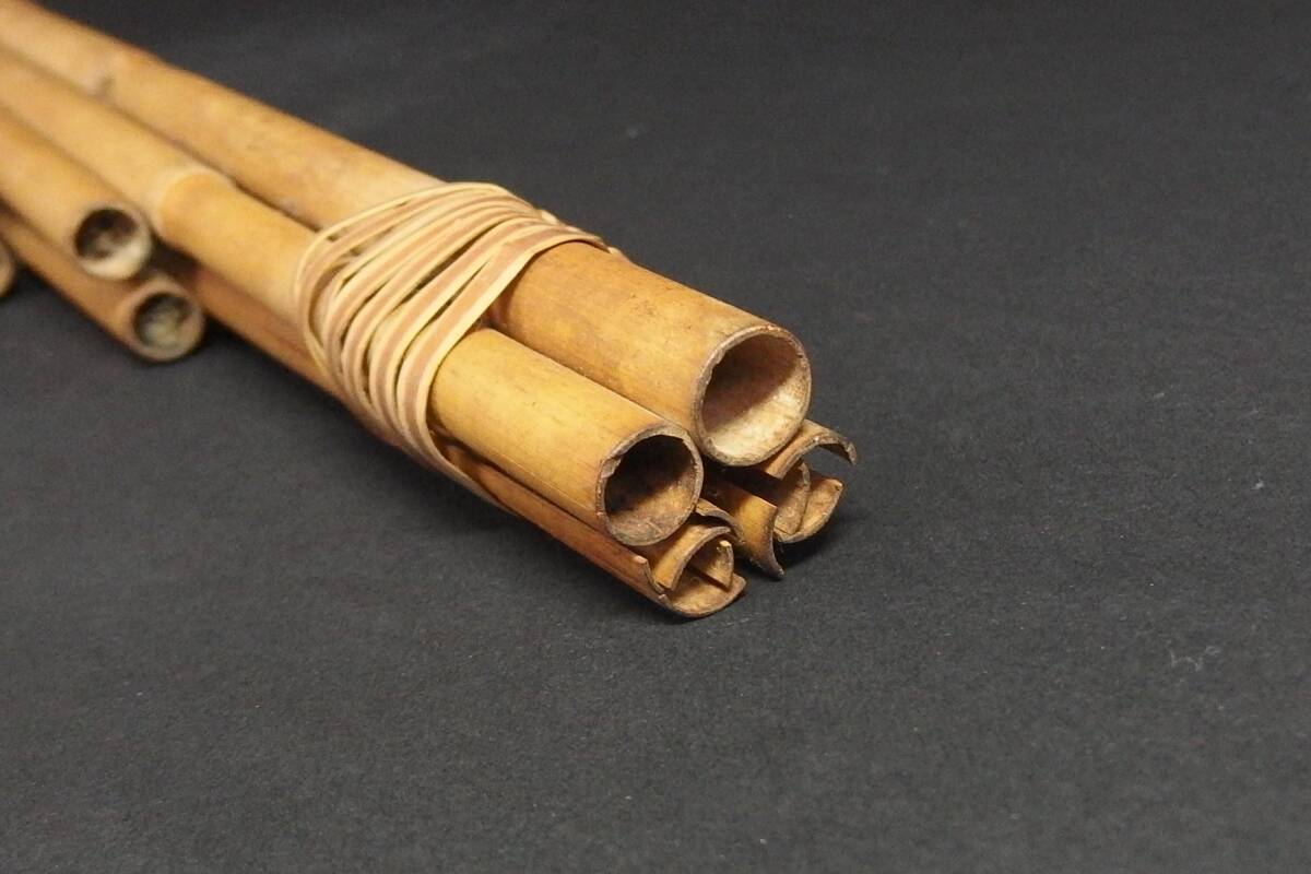 【240404⑨】タイ民族楽器 ケーン 竹笛の画像2