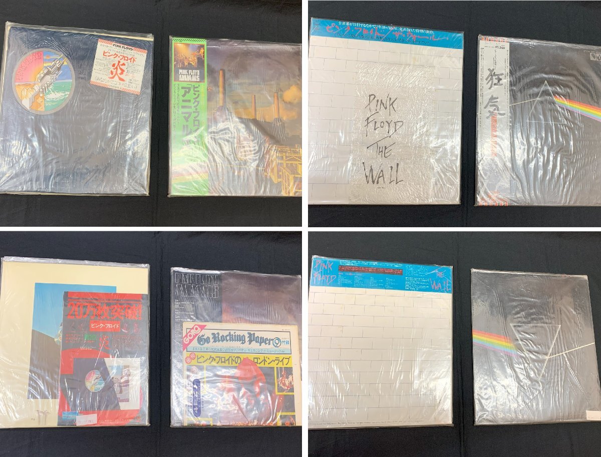 [8IE arrow 04001F]*1 jpy start *Pink Floyd* pink * floyd *THE WALL madness other *11 sheets summarize * Progres sib* lock *LP-BOX* Junk 