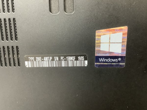 お宝アキバ/中古動作品14日保証 AC付 Wi-Fi カメラ 充電99％で10h ThinkPad X280 12.5型 Win11P64 Core i5-8250U メ8 SSD256 梱80 小7900_現品画像です