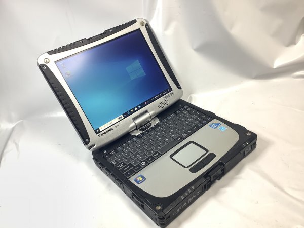 お宝アキバ/動作品14日保証 充電100％8h TOUGHBOOK CF-19 10.4型 10P64 i5 U540 メ6 SSD160 累計600h 梱100 小0074の画像1