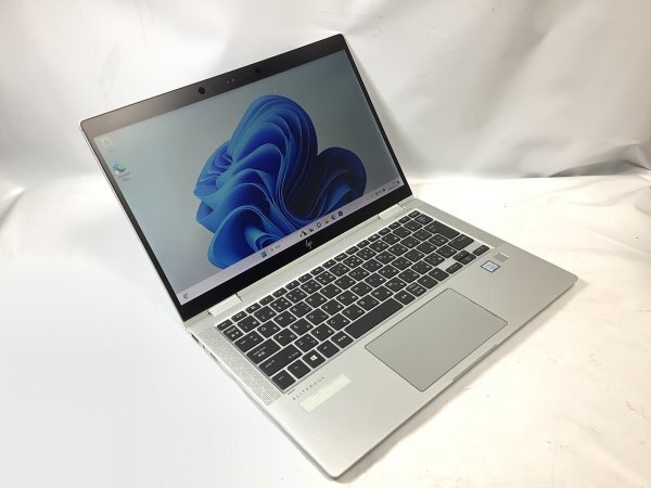 お宝アキバ/中古品14日保証 AC LTE Wi-Fi カメラ 充電100% EliteBook x360 1030 G3 13.3型 Win11P64 Core i5 8250U メ8 SSD256 梱80 小2702の画像1