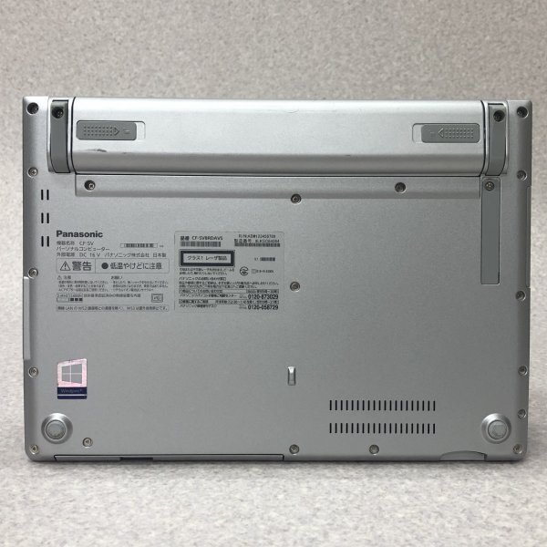 お宝アキバ/動作品14日保証 AC カメラ WiFi Office 充電100％6h CF-SV8 12.1型 Win10P64 i5-8365U メ8 SD256 マルチ 累計1090h 梱80 大6922の画像7