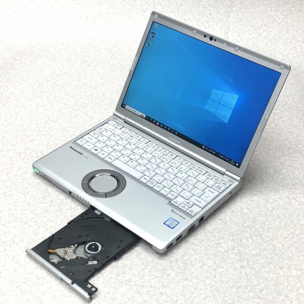 お宝アキバ/動作品14日保証 AC Wi-Fi カメラ Office 充電99％5h CF-SV8 12.1型 Win10P64 i5-8365U メ8 SD256 マルチ 累計6020h 梱80 大6919の画像1