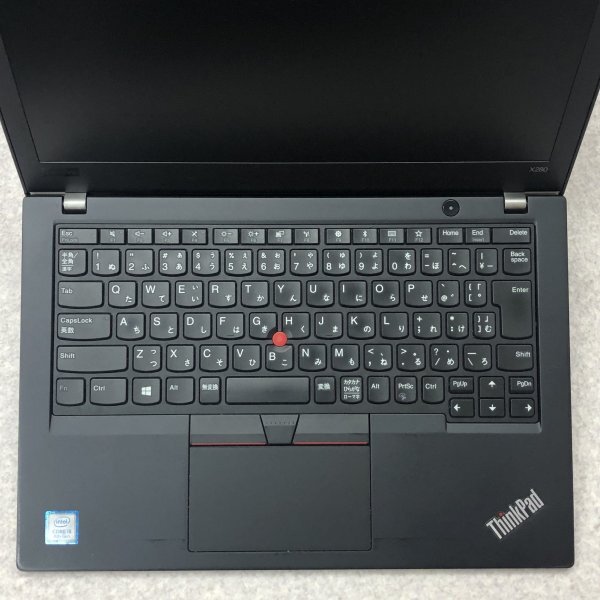 お宝アキバ/中古14日保証 AC付 Wi-Fi カメラ office 充98％6h ThinkPad X280 12.5型 10P64 11Pアプデ可 i5-8250U メ8 SD256 梱80 大6286の画像4