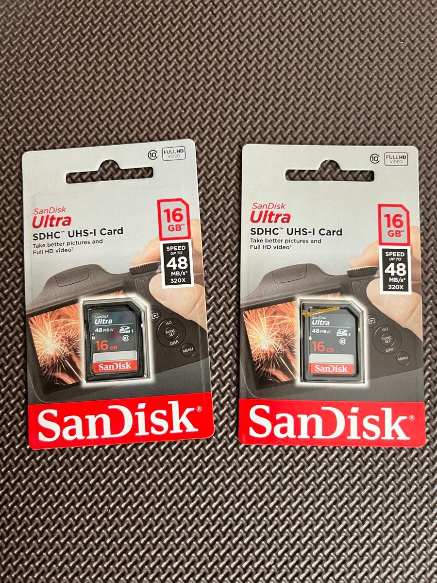 Sandisk SDカード16G 2枚