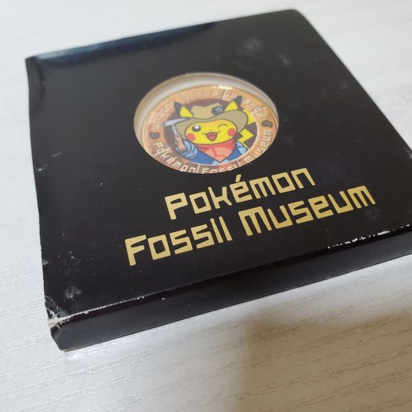 【送ク】ポケモン化石博物館 ピカチュウ 記念メダル_画像2