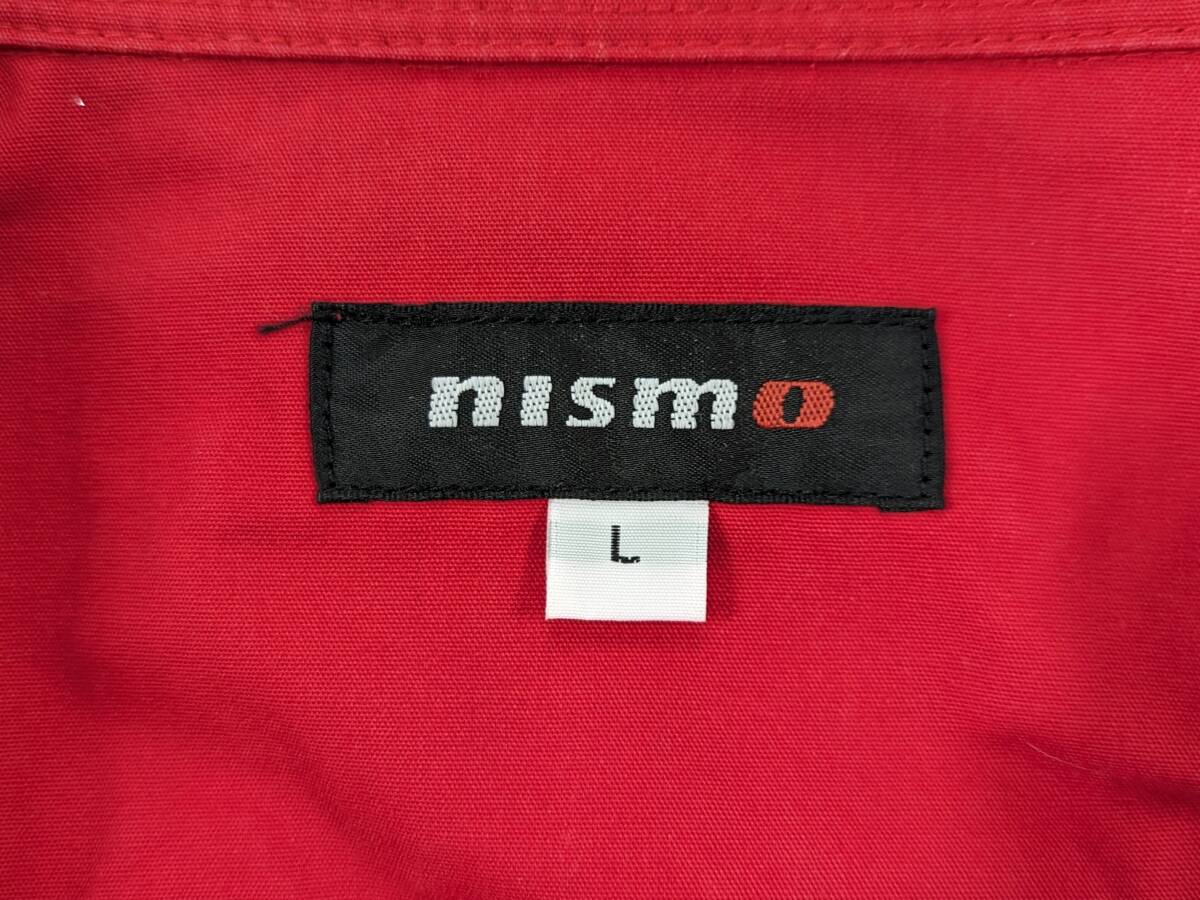 nismo ニスモ スタッフシャツ【Lサイズ】刺しゅうロゴ ** NISSAN
