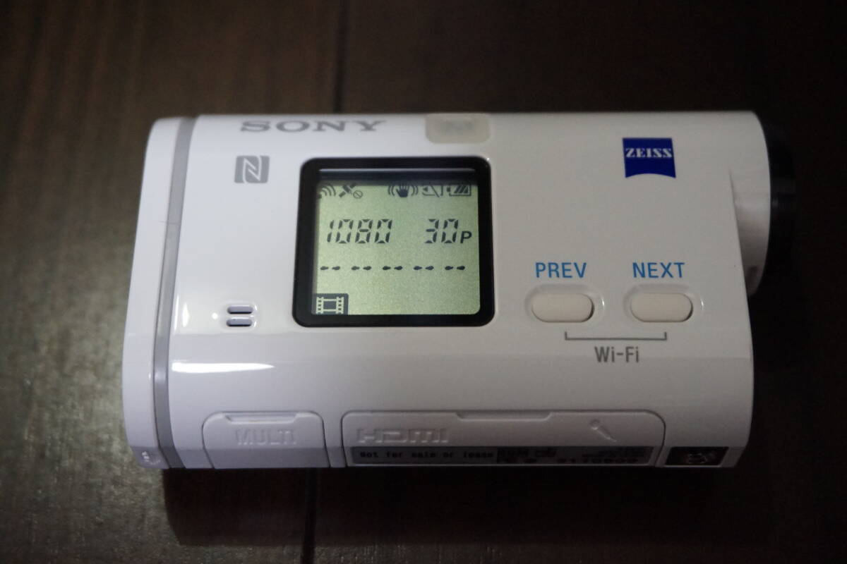 【中古/美品】Sony ソニー　デジタルHDビデオカメラレコーダー アクションカム 　HDR-AS200V_画像6