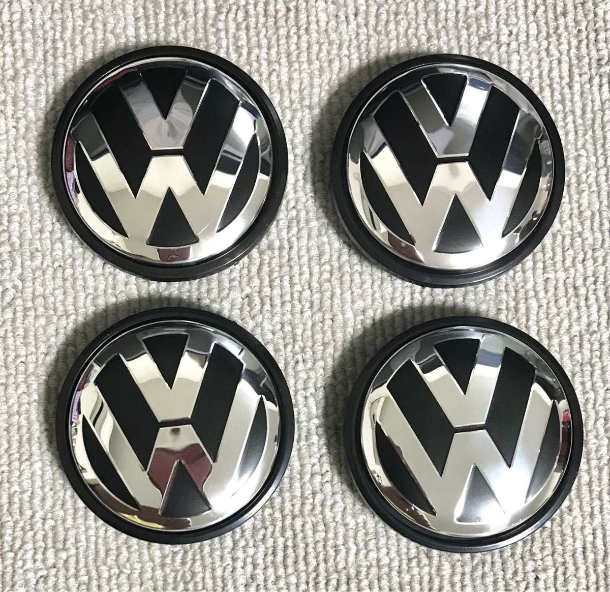 フォルクスワーゲン　センターキャップ　外径69mm 4個セット　ホイールキャップ VW