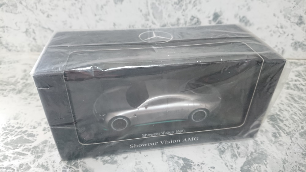 AUTOCULT オートカルト 1/43 メルセデス ベンツ AMG Vision アルミニウム シルバー Mercedes works 特注品の画像4