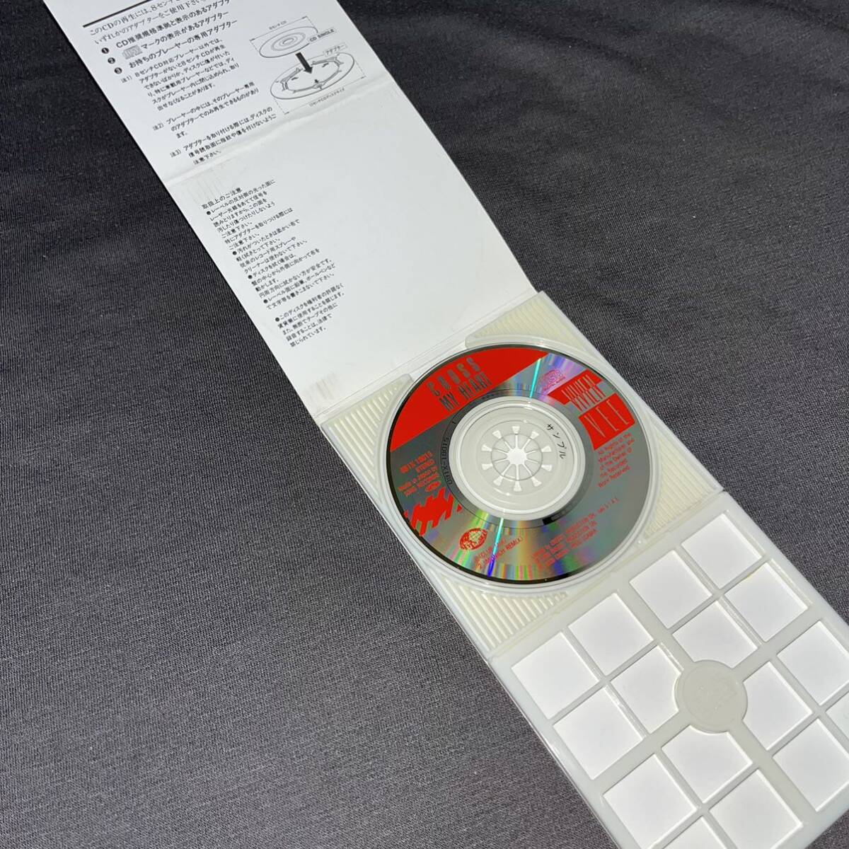 Vivien Vee / Cross My Heart 日本盤 8cm Promo CD (091X 18015) Clio & Kay ヴィヴィアン・ヴィー /クロス・マイ・ハート CDSの画像3