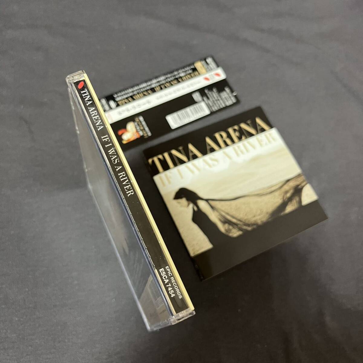 TINA ARENA / If I Was A River (Remixes) 日本盤 Maxi CD (ESCA 7454) Diane Warren ティナ・アリーナ /イフ・アイ・ワズ・ア・リヴァー_画像5