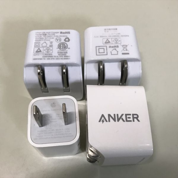 Z11593 ◆USB充電器 ４点セット　Apple ANKER