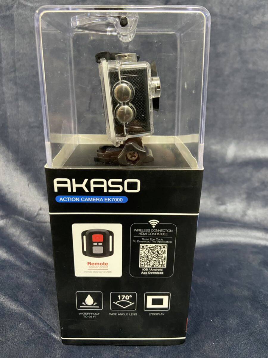 アクションカメラ-AKASO Brave7-4Kウェアラブルカメラ IPX8本機防水10M 水中カメラ 6軸手ぶれ補正 スポーツカメラ WiFi 1円スタートの画像3
