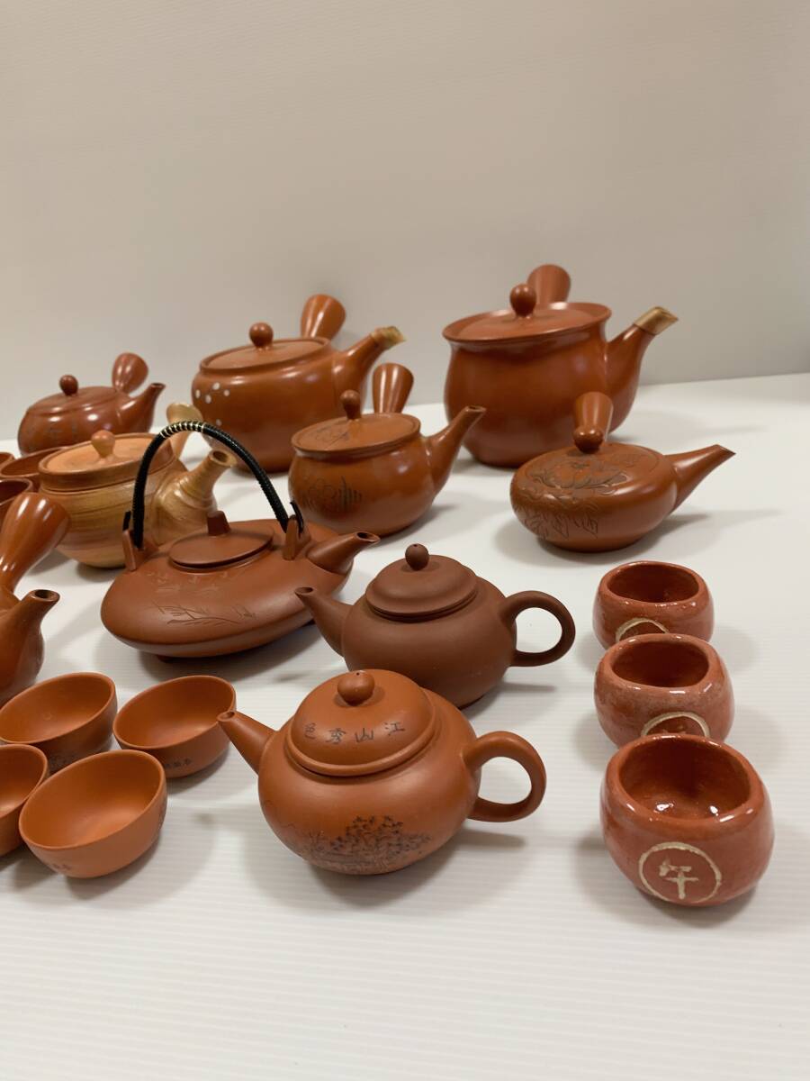 [ немедленная отправка ] чайная посуда комплект . грязь заварной чайник . чайная посуда China жарение предмет керамика много совместно 