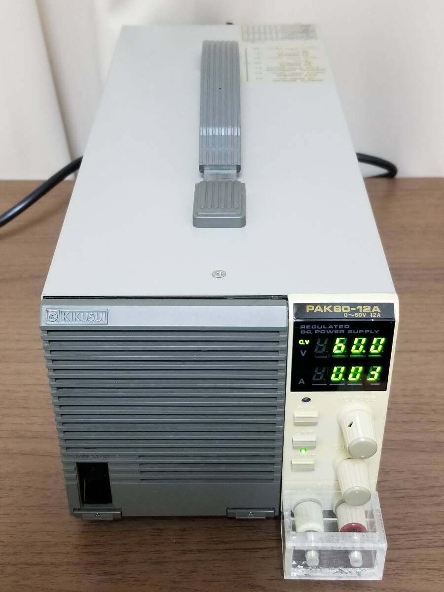 菊水 PAK60-12A 60V／12A 直流安定化電源の画像1