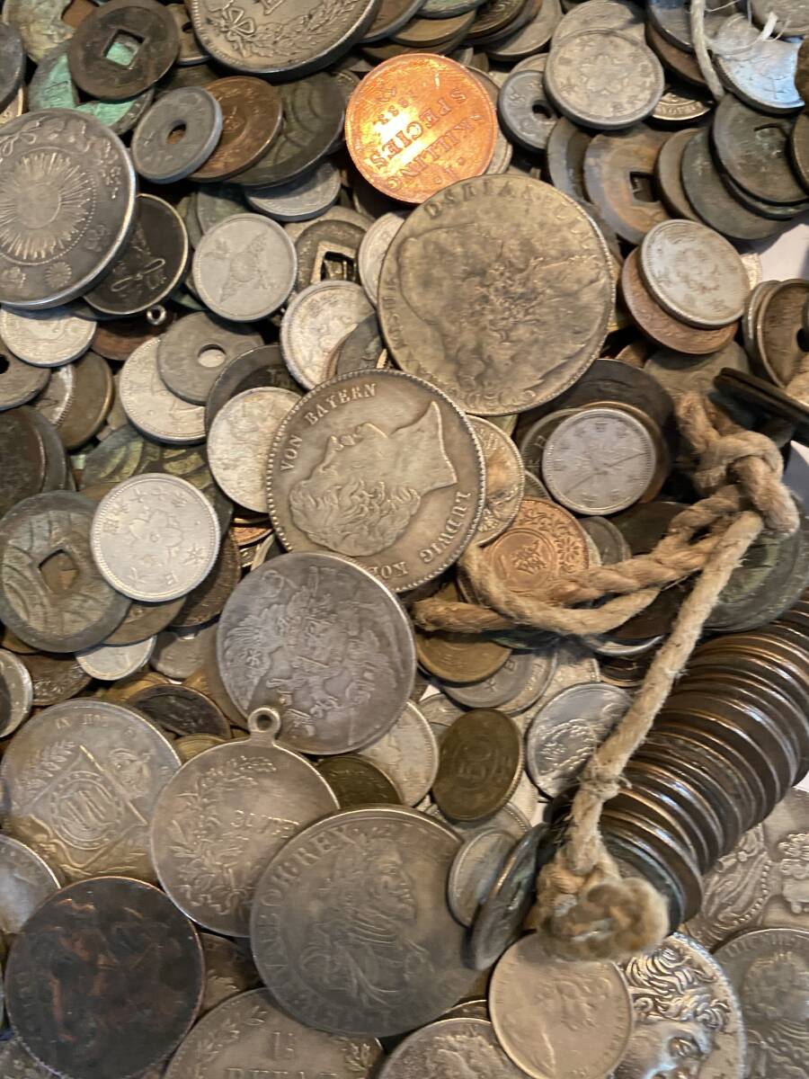 【1円スタート】日本、海外 古銭 雑銭 おまとめ 大型貨幣 旧貨幣 コイン ヨーロッパの画像2