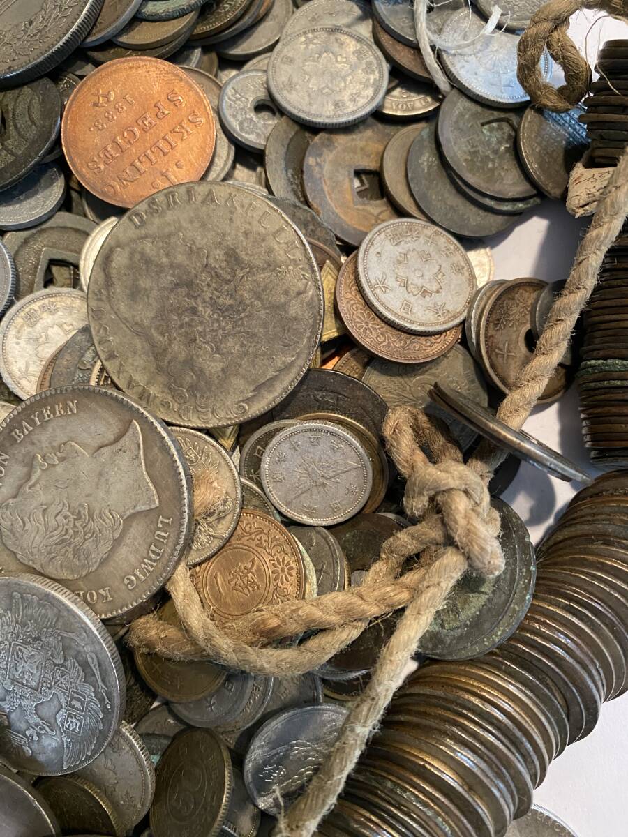 【1円スタート】日本、海外 古銭 雑銭 おまとめ 大型貨幣 旧貨幣 コイン ヨーロッパの画像7