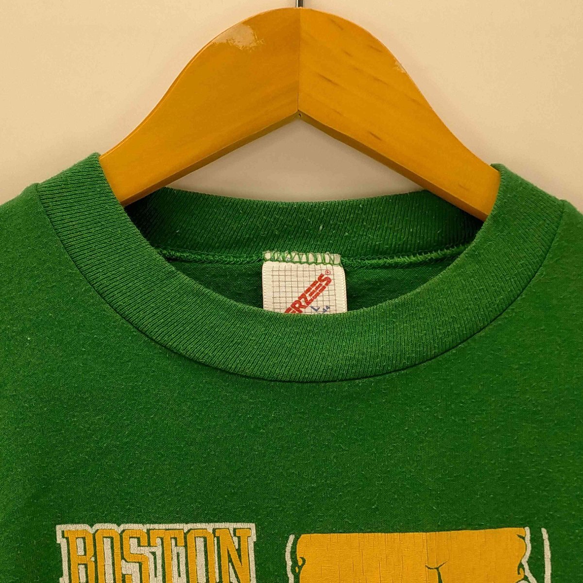 JERZEES(ジャージーズ) 80-90S NBAチーム プリント Tシャツ メンズ import：L 中古 古着 0231_画像3
