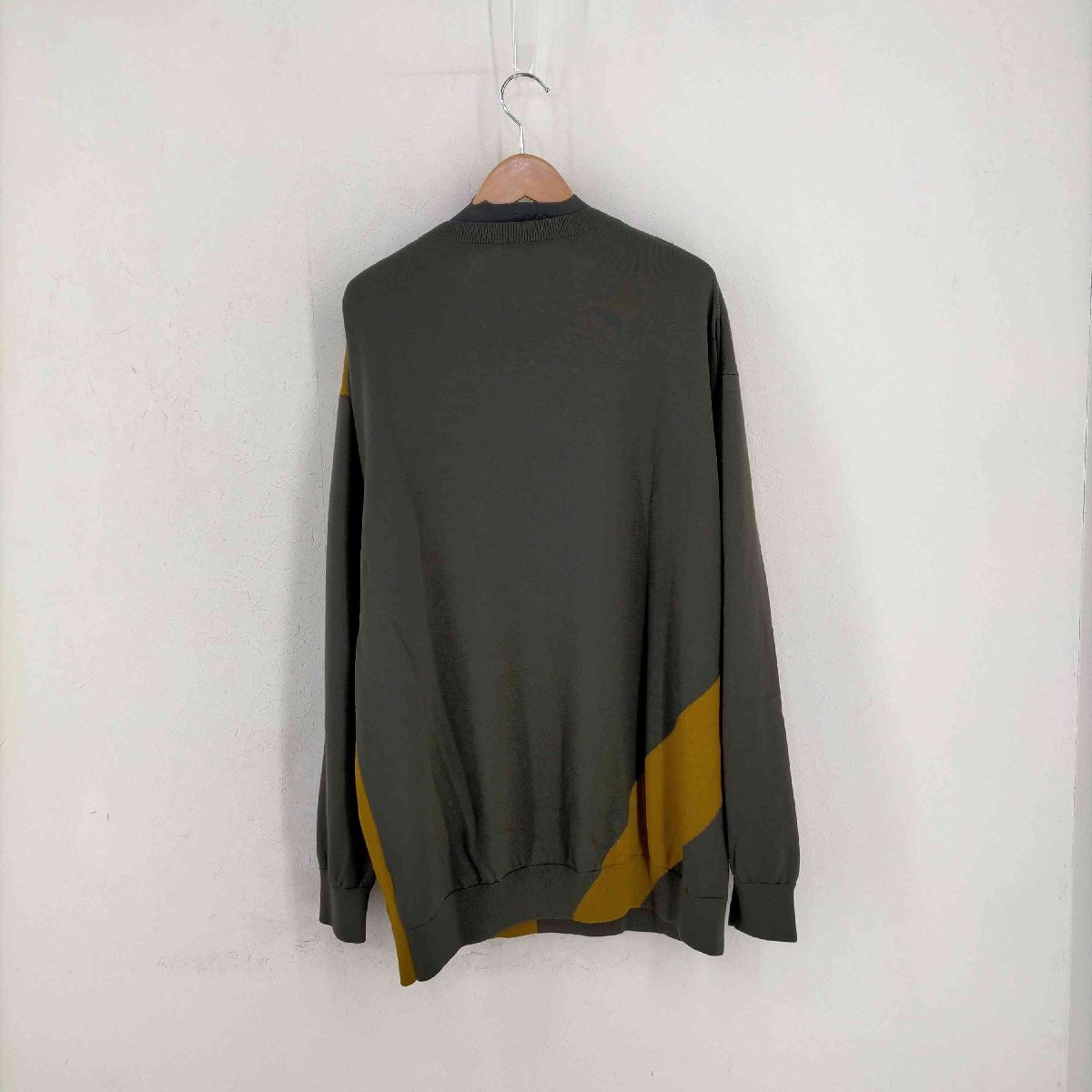 DRIES VAN NOTEN(ドリスヴァンノッテン) ジャイロニットセーター メンズ import：M 中古 古着 0147_画像2