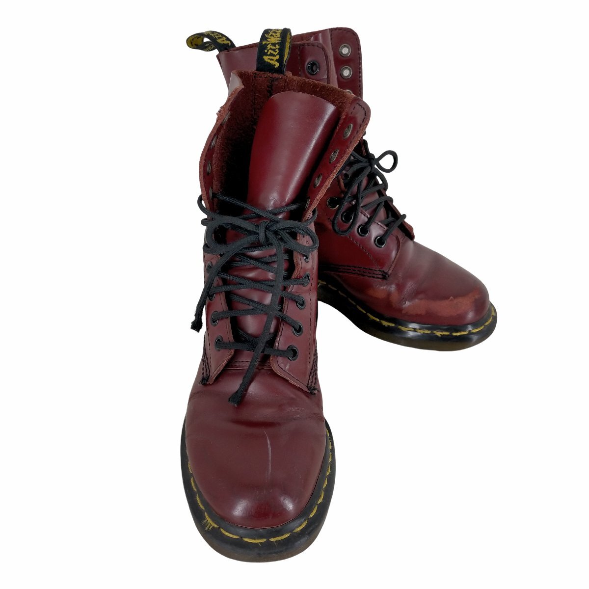 Dr.Martens(ドクターマーチン) 10ホール レースアップブーツ レディース 表記無 中古 古着 0233_画像1