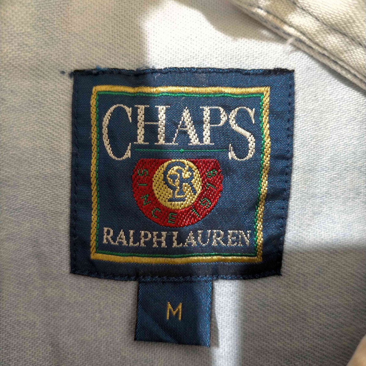 CHAPS RALPH LAUREN(チャップスラルフローレン) パッチワーク BDシャツ メンズ imp 中古 古着 0602_画像6