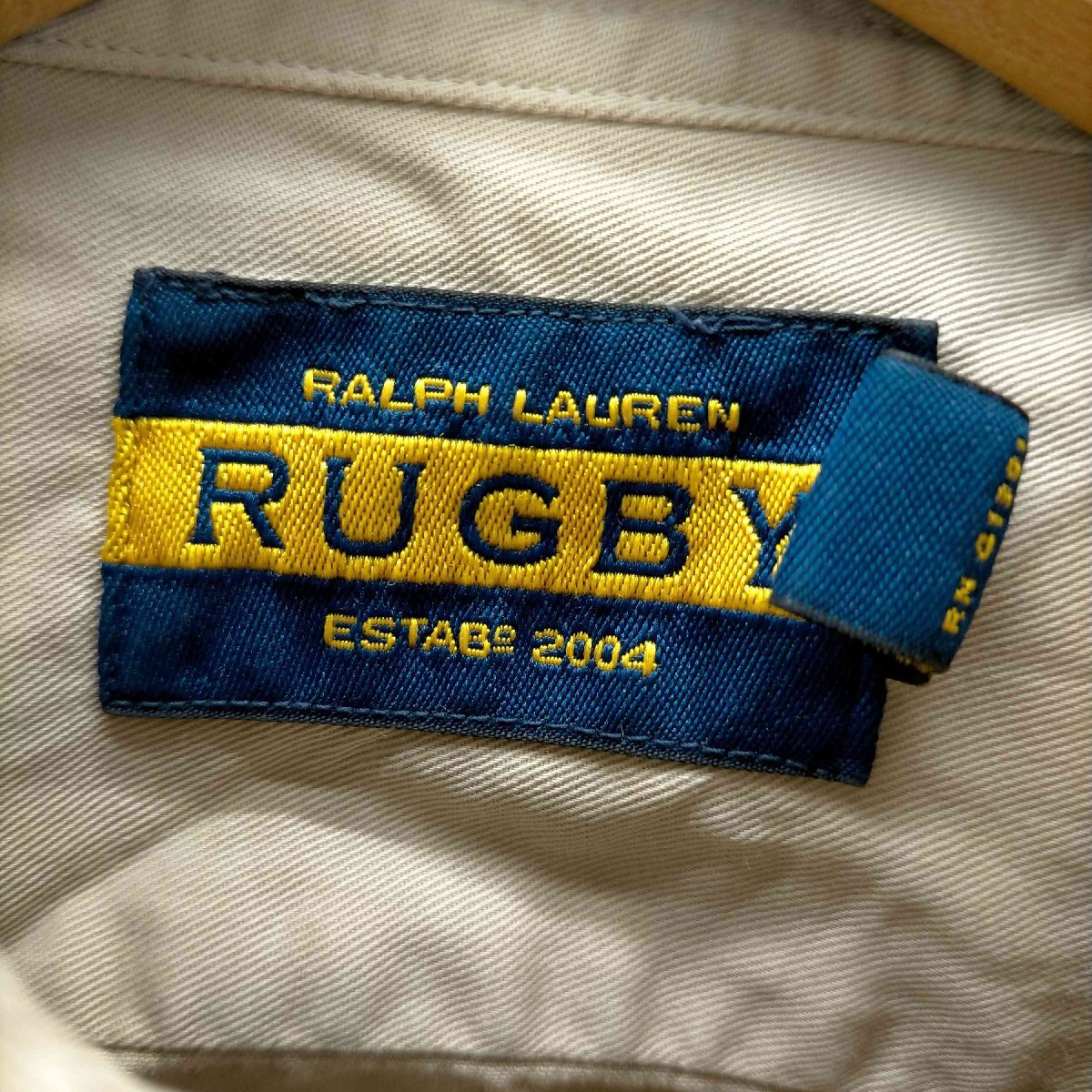 Rugby Ralph Lauren(ラグビーラルフローレン) リペア加工 ミリタリー サファリシャツ メ 中古 古着 0807_画像6