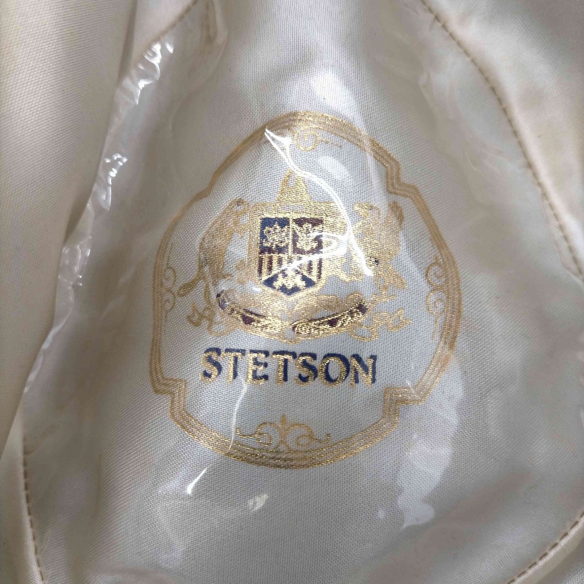 STETSON(ステットソン) 50-60S イエロータグ USA製 中折れハット メンズ 7/8 中古 古着 0206_画像5