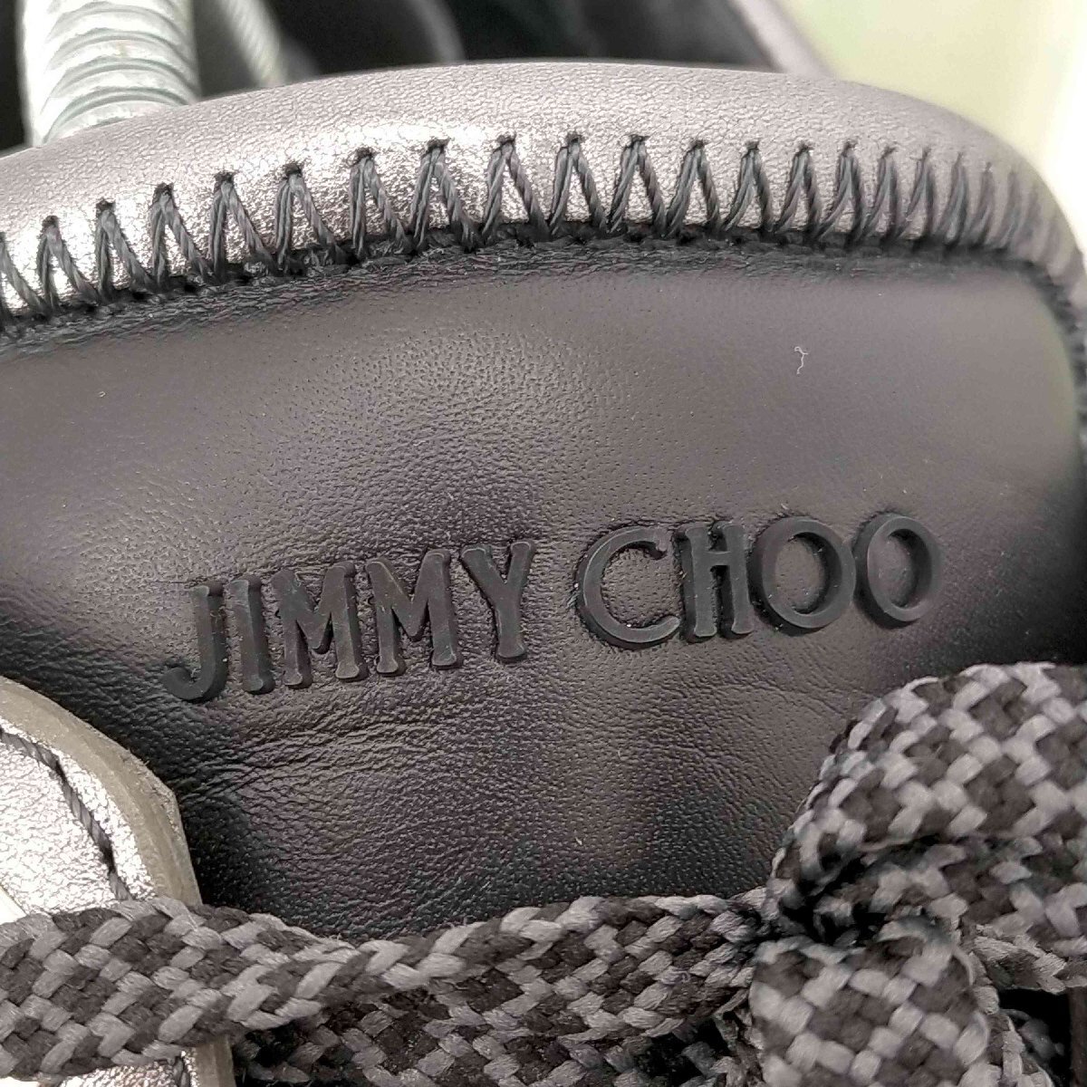 JIMMY CHOO(ジミーチュウ) DIAMOND スニーカー メンズ EUR：41 中古 古着 0525の画像6