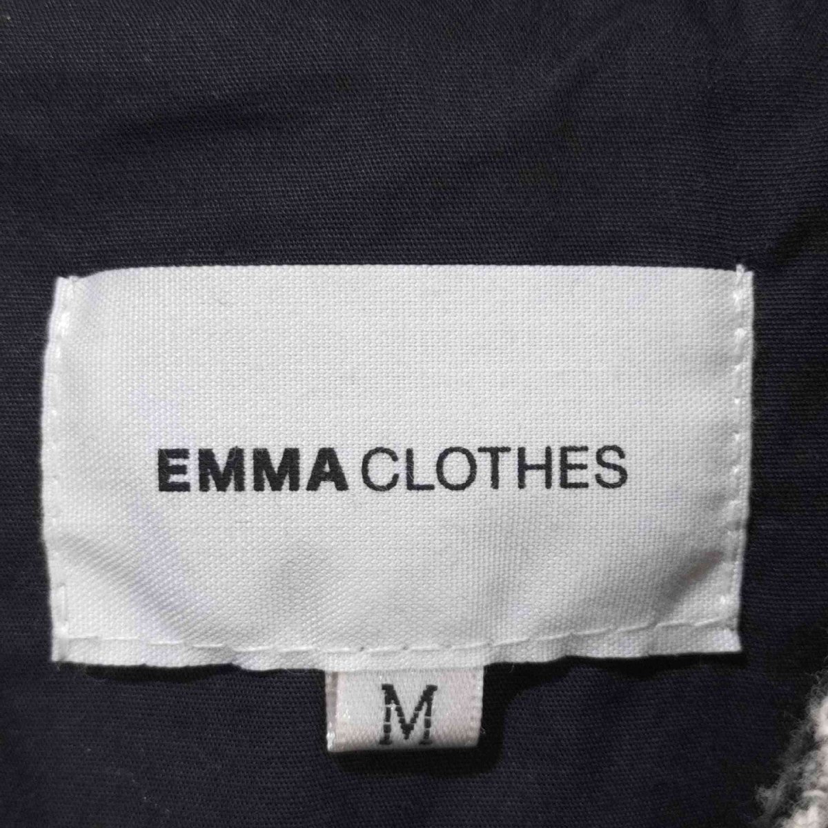 EMMA CLOTHES(エマクローズ) 千鳥格子 ジップアップ ブルゾン メンズ JPN：M 中古 古着 0223_画像6
