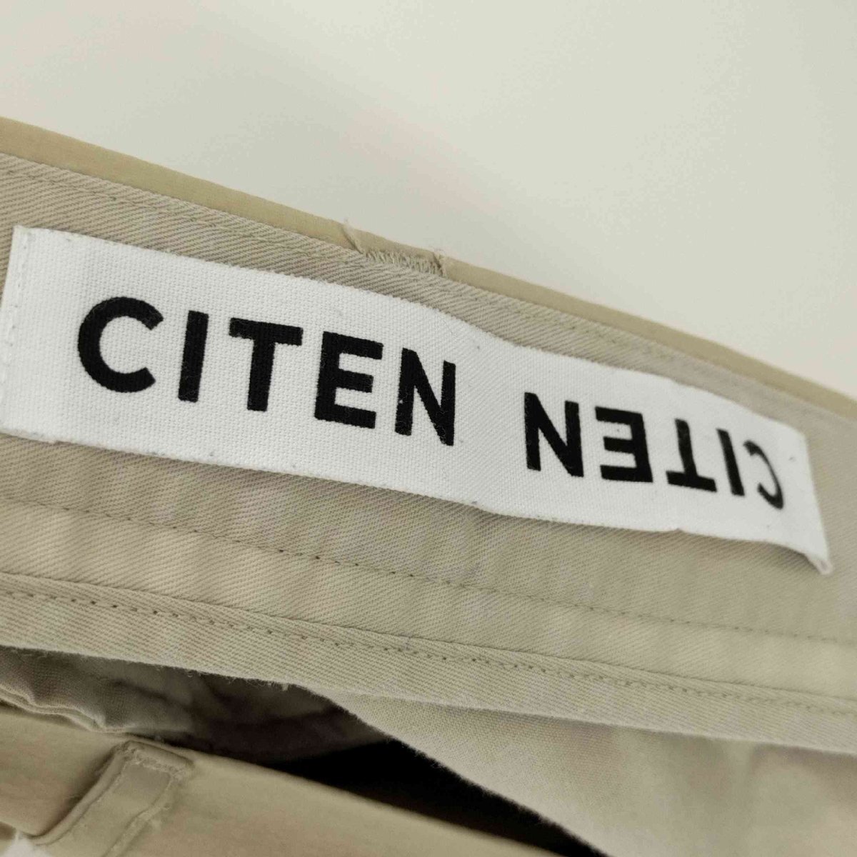 CITEN(シテン) 22SS ナイロン2プリーツトラウザーズ メンズ JPN：M 中古 古着 0231_画像6