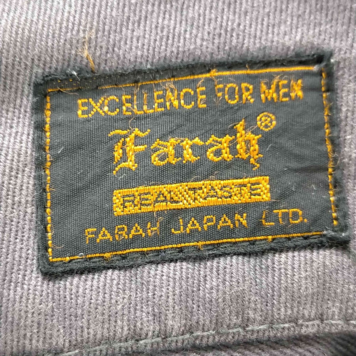 FARAH(ファーラー) ロゴパッチワークパンツ メンズ W30 中古 古着 0704_画像6