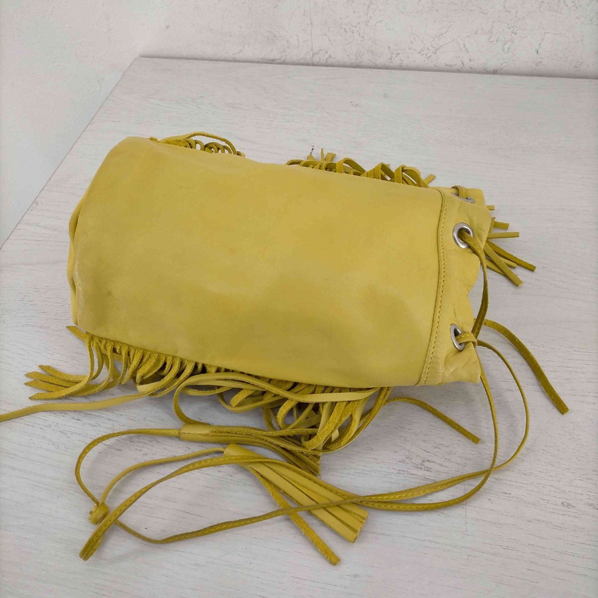 hobo(ホーボー) CAW LETHER DARWSTRING BAG レディース 表記無 中古 古着 0432_画像4