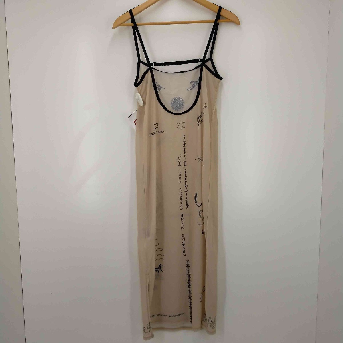 MAISON SPECIAL(メゾンスペシャル) Tatoo Print Sheer Camisole O 中古 古着 1024_画像2