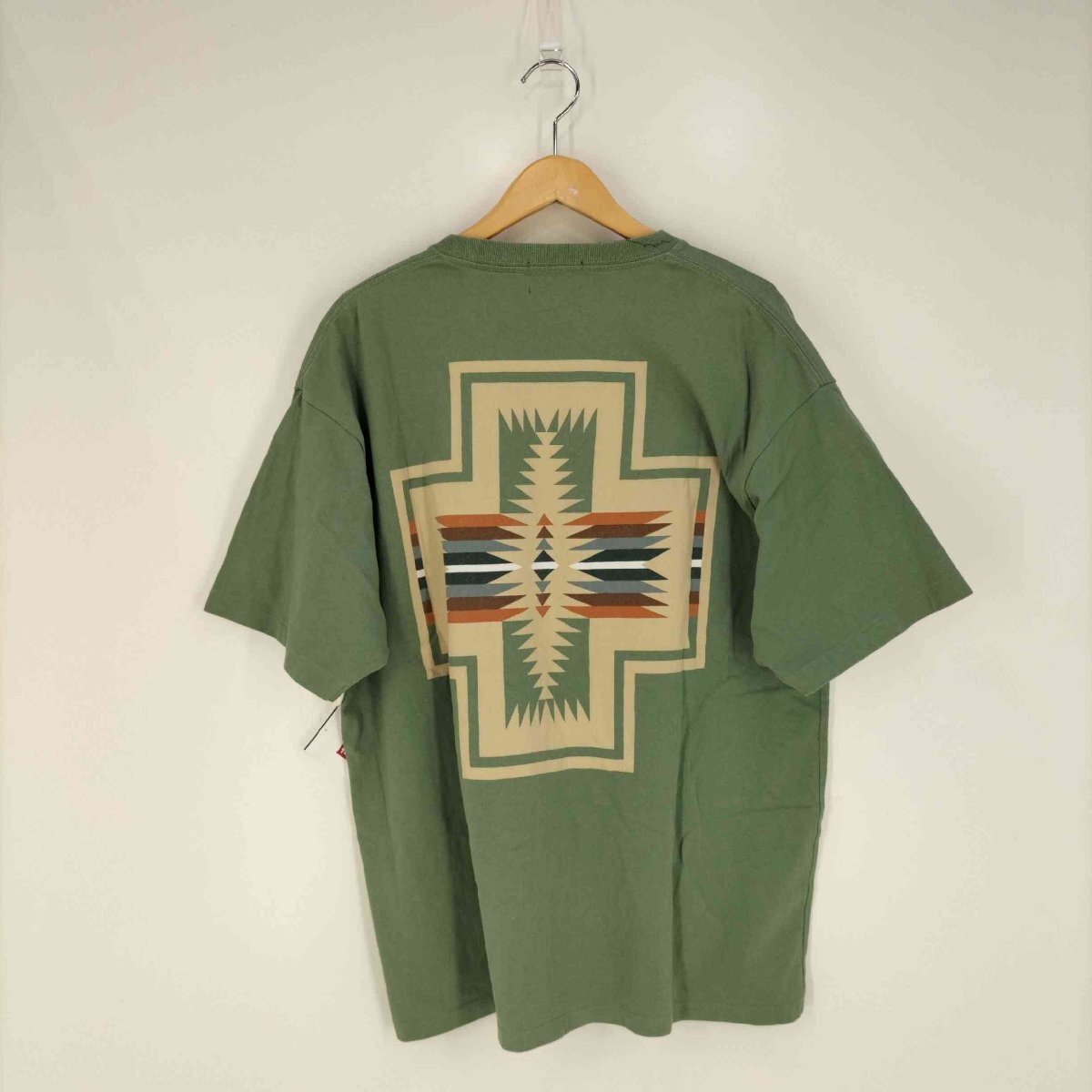 PENDLETON(ペンドルトン) 別注 BACK PRINT Tee バックプリント Tシャツ メンズ 中古 古着 0346_画像2