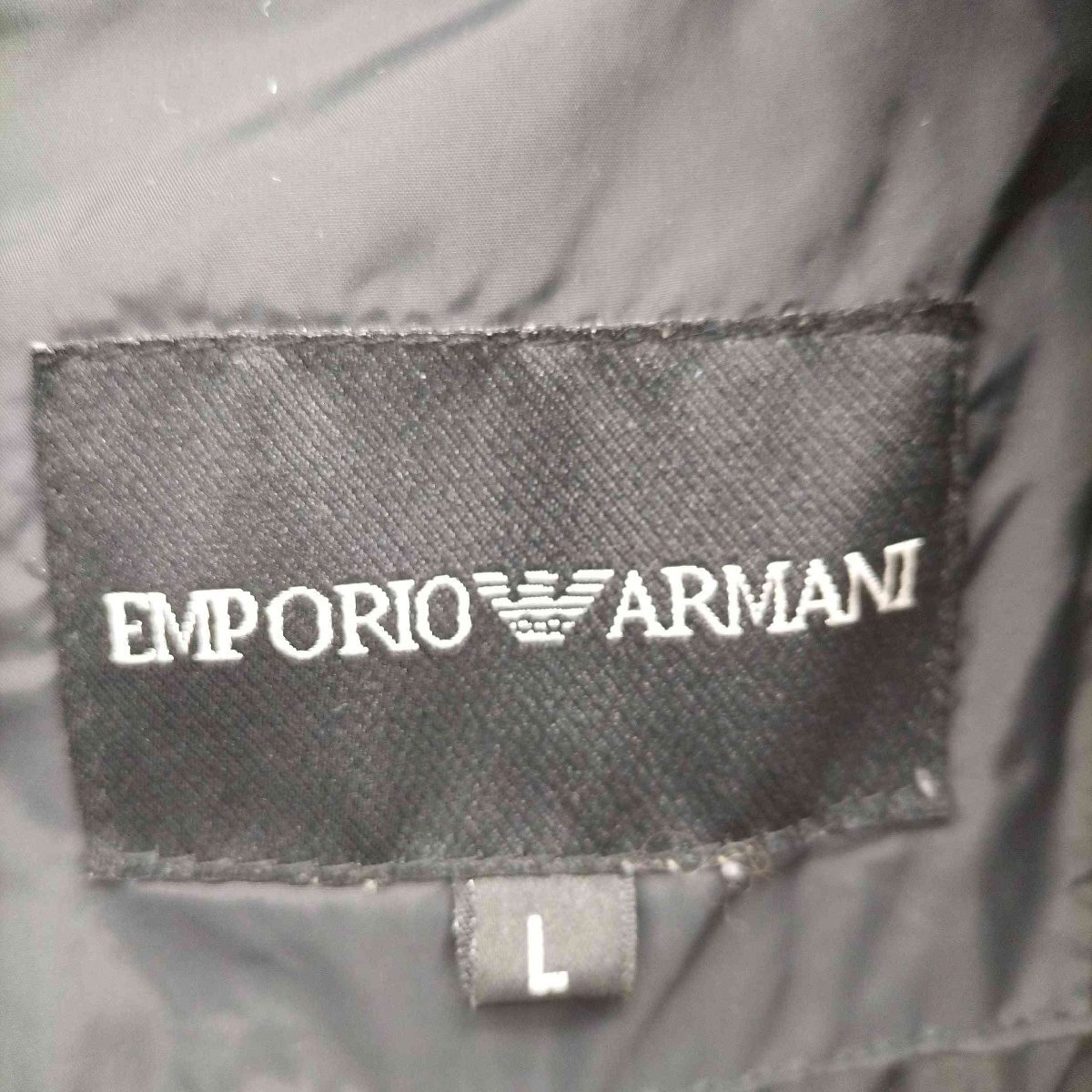 EMPORIO ARMANI EA7(エンポリオアルマーニイーエーセブン) 袖リブ ダウンジャケット メン 中古 古着 0103_画像6