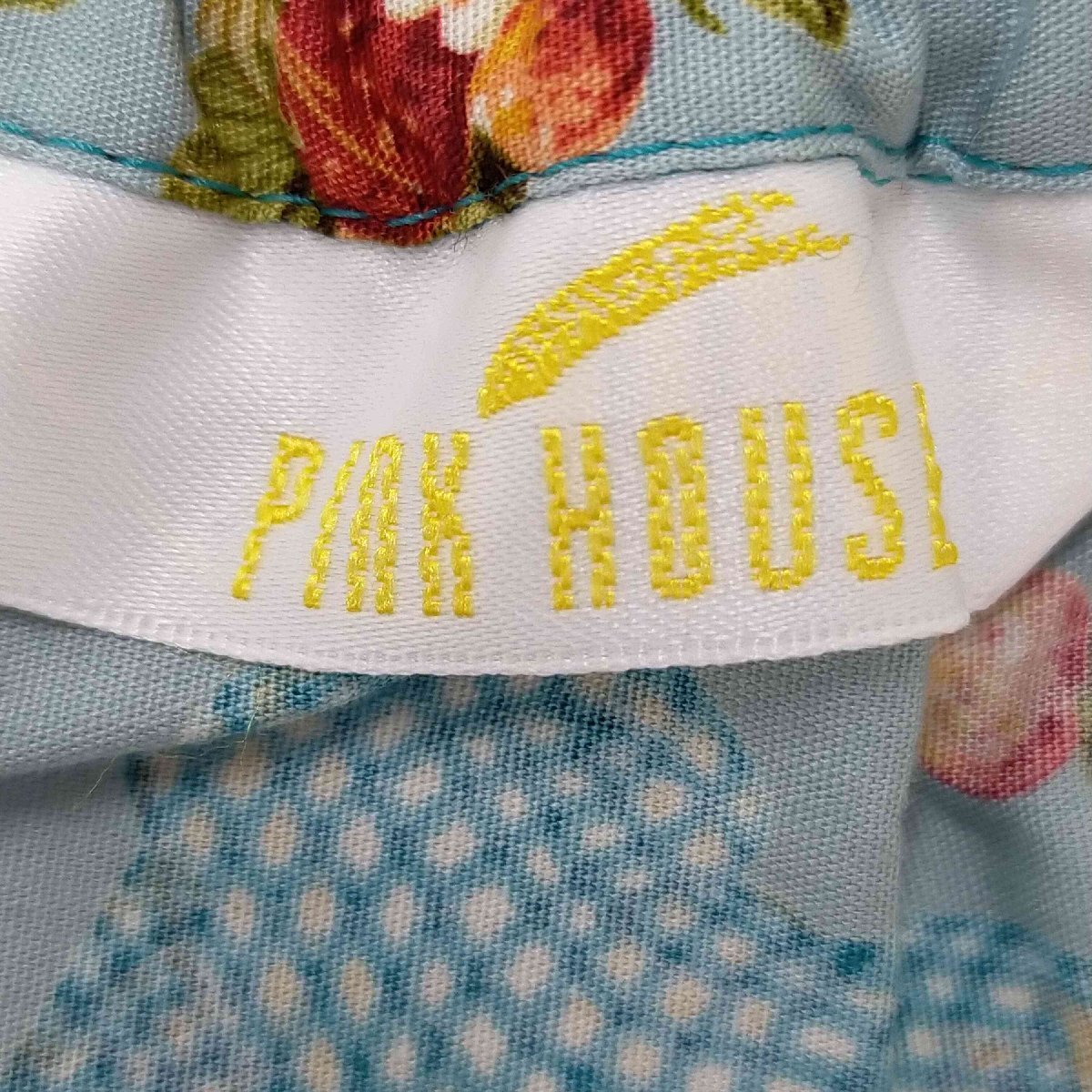 PINK HOUSE(ピンクハウス) ギンガムうさぎプリントスカート レディース 表記無 中古 古着 1042の画像6