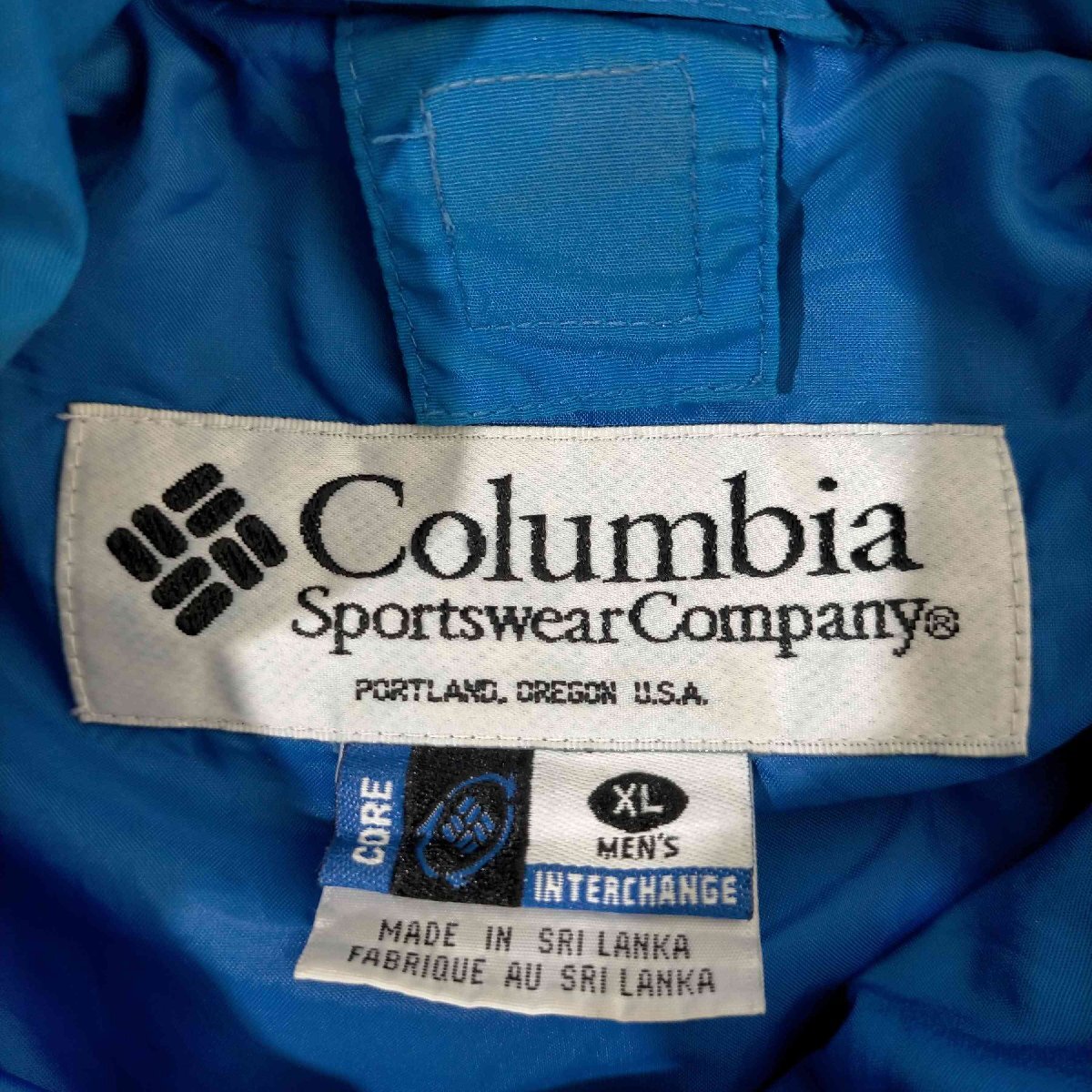 Columbia(コロンビア) Ice Bluff ナイロンシェルジャケット メンズ import：XL 中古 古着 1223_画像6