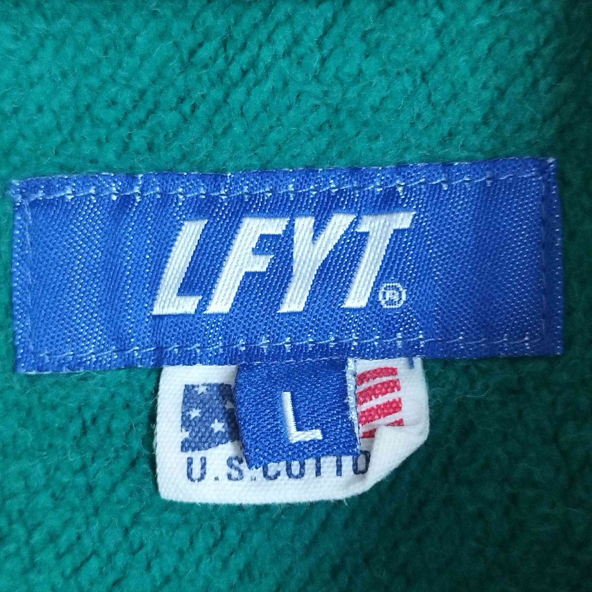 LFYT(エルエフワイティー) Lafayette 刺繍ロゴ クルーネックスウェット メンズ import 中古 古着 0743_画像6